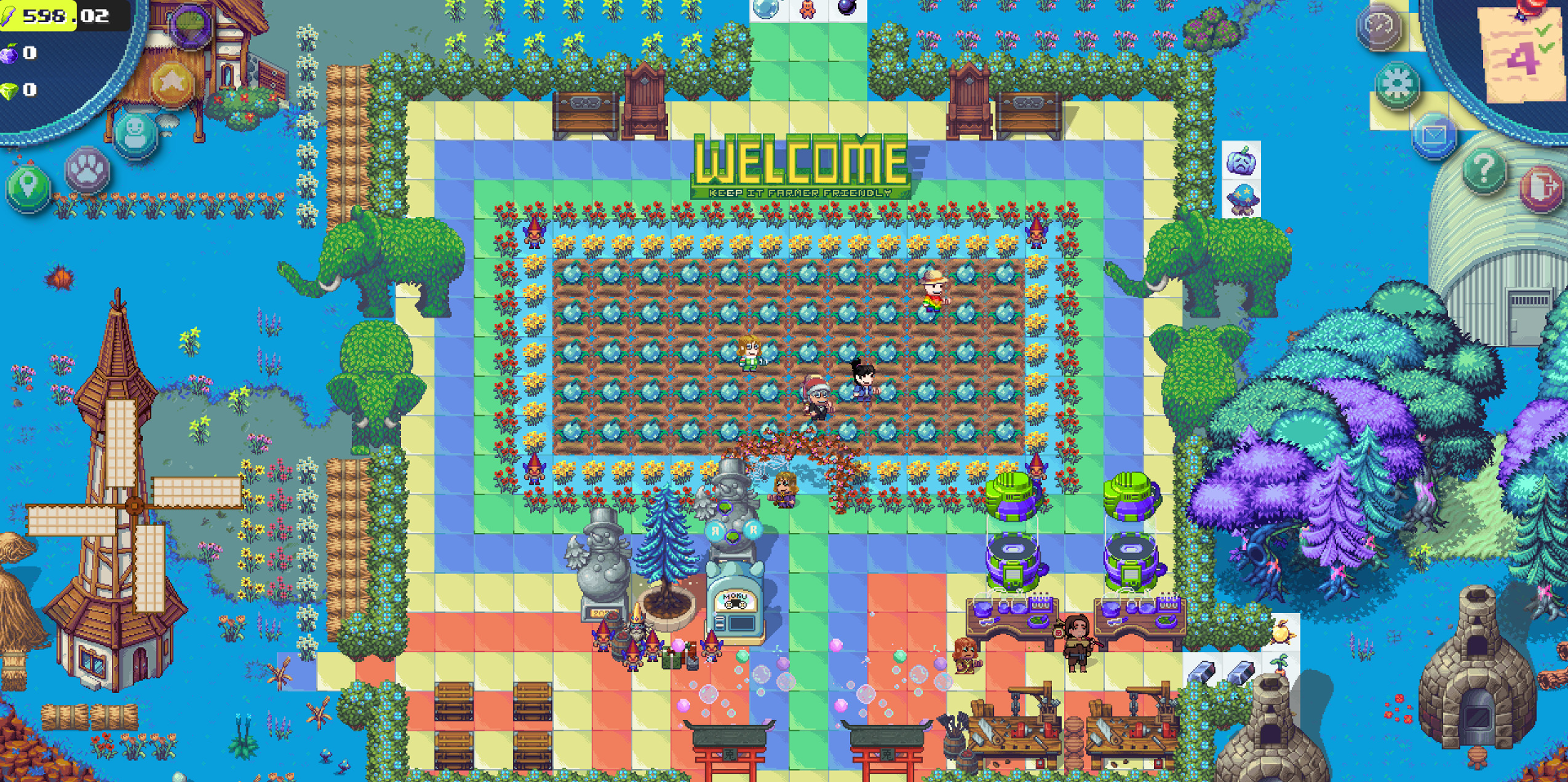 farm game nft pixels