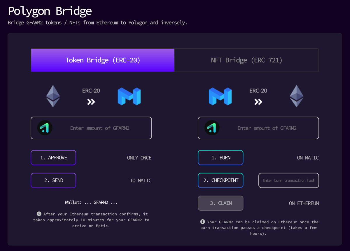 bridge gains network