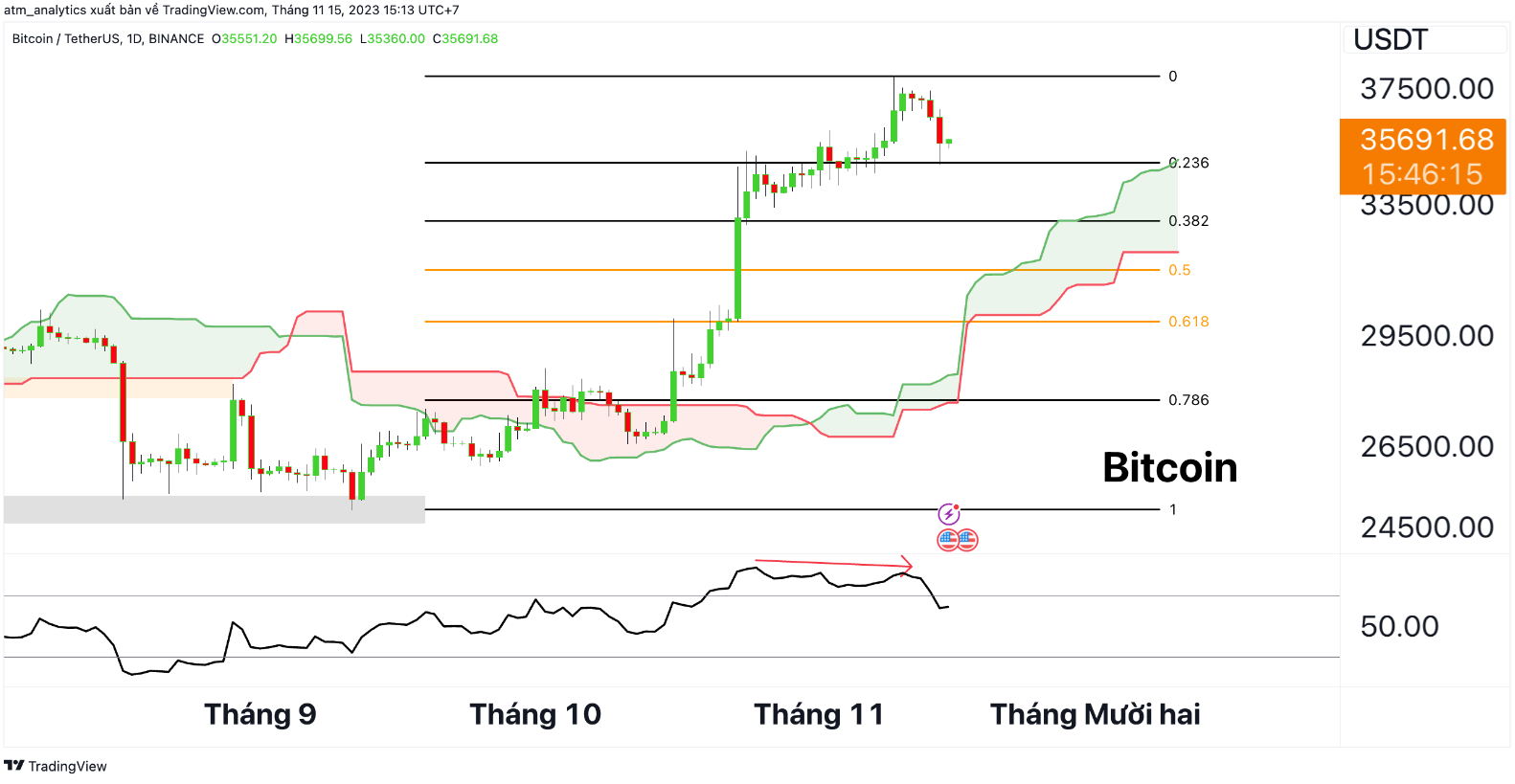 chart giá coin