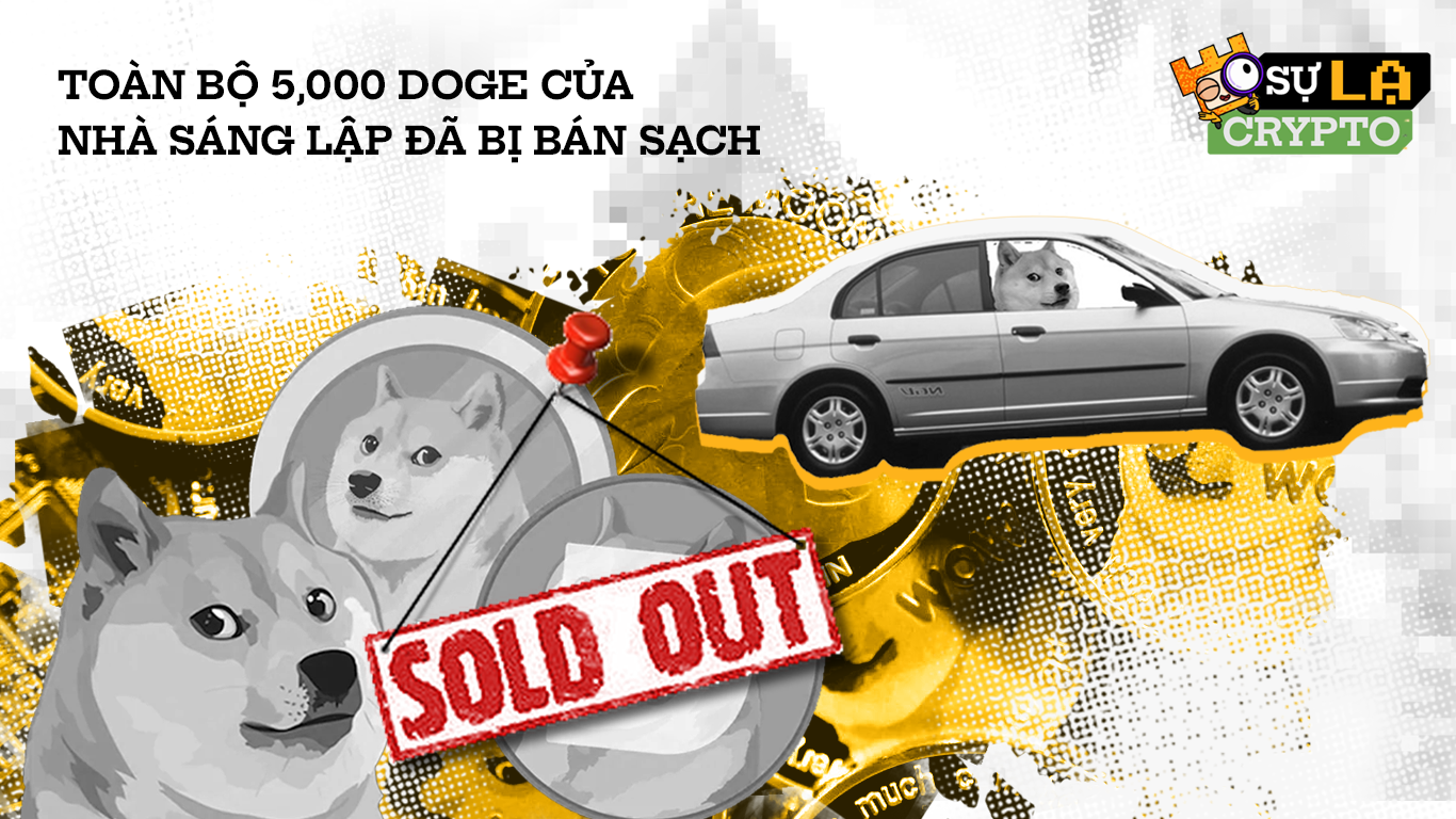 nhà sáng lập đã bán hết dogecoin