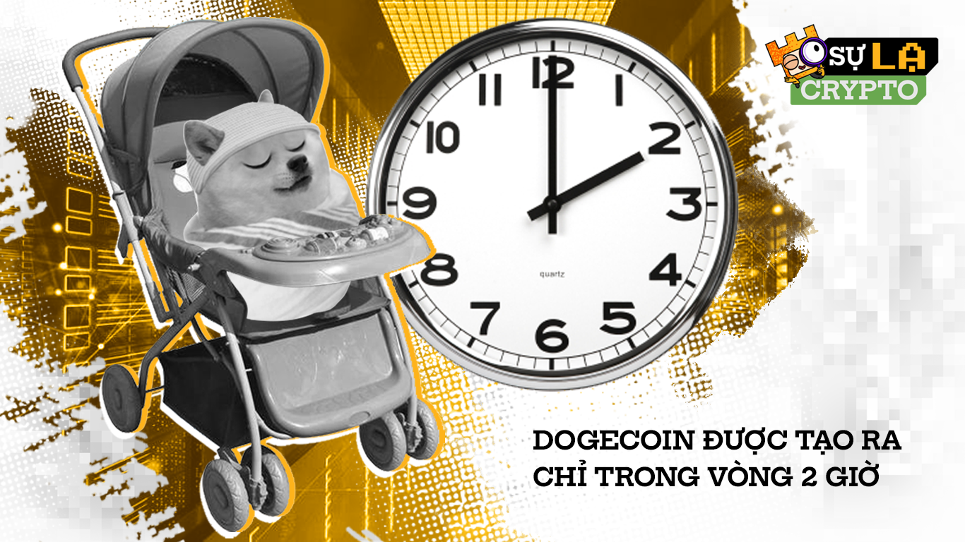 dogecoin được tạo ra trong 2h