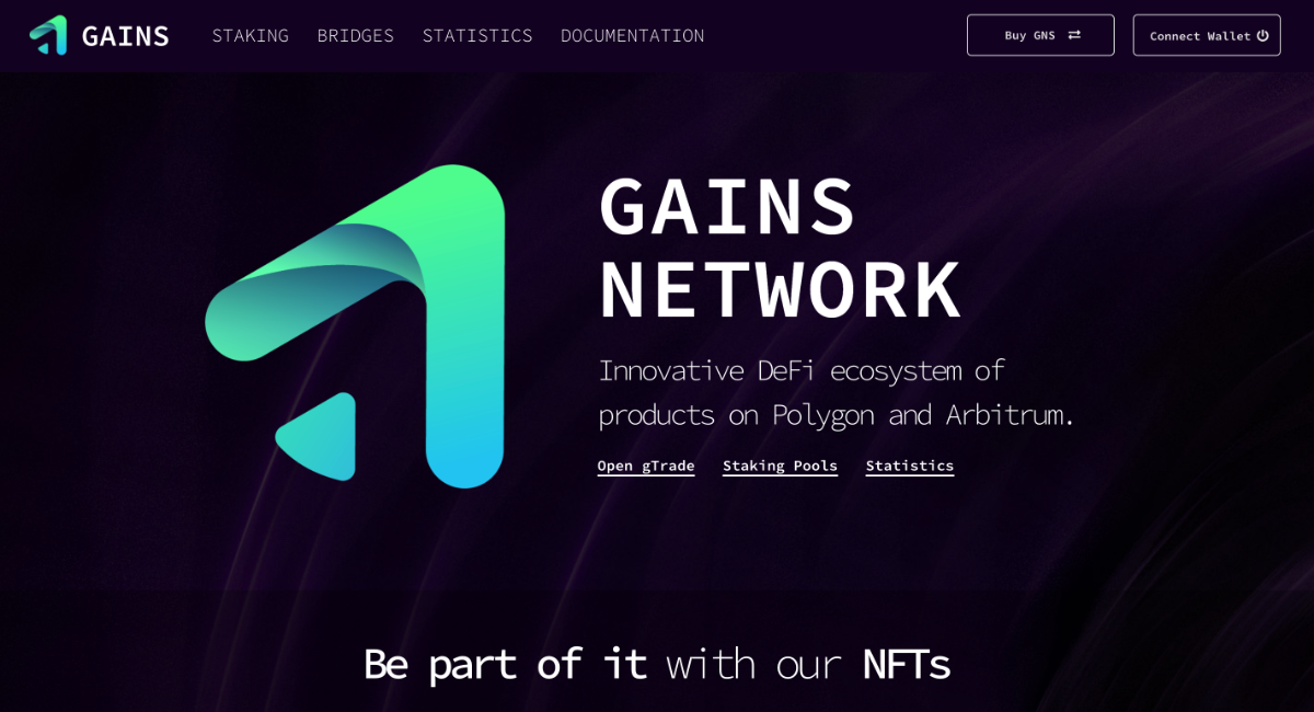 gains network website
