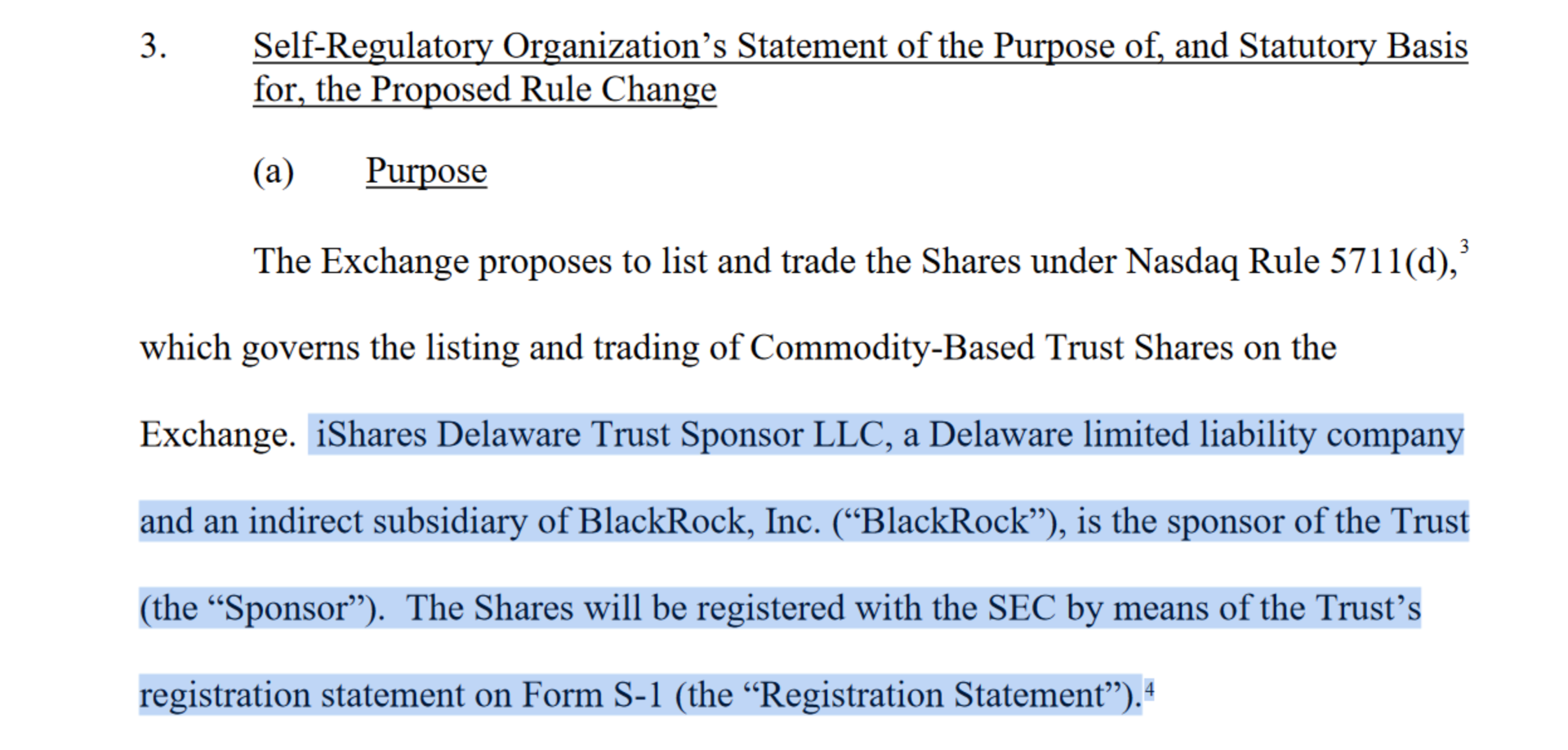 đơn đăng ký spot ethereum etf blackrock