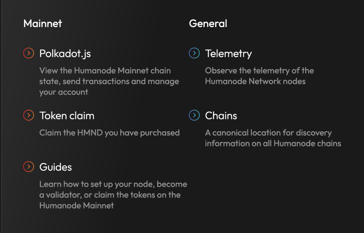 humanode products