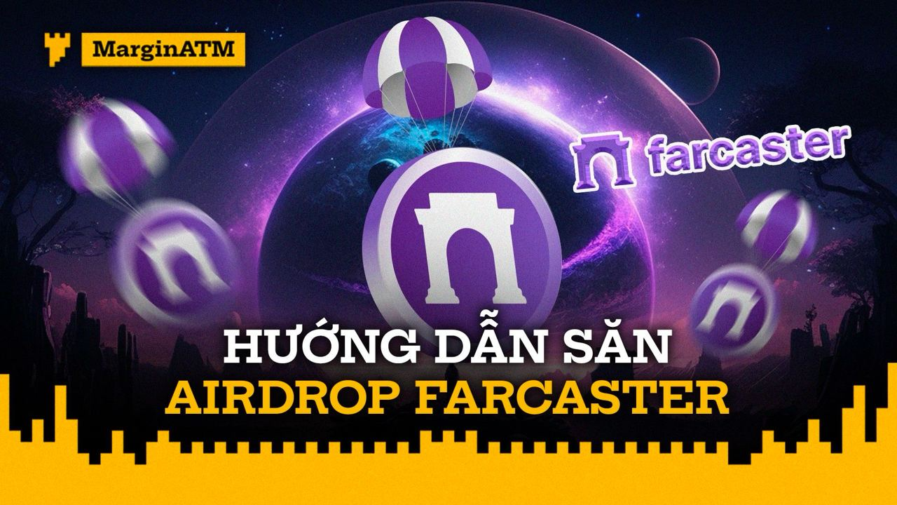 săn airdrop farcaster