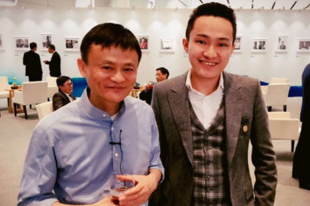 justin sun và jack ma