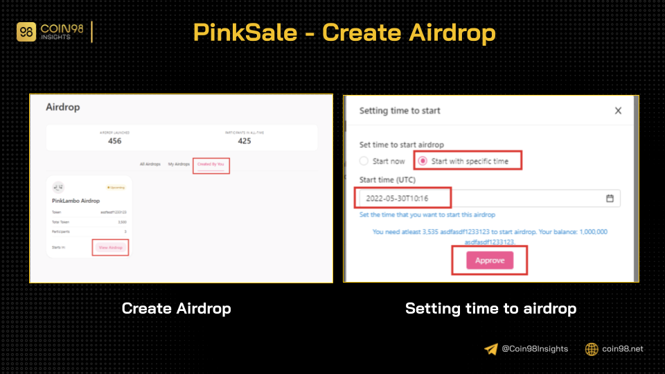 pinksale airdrop