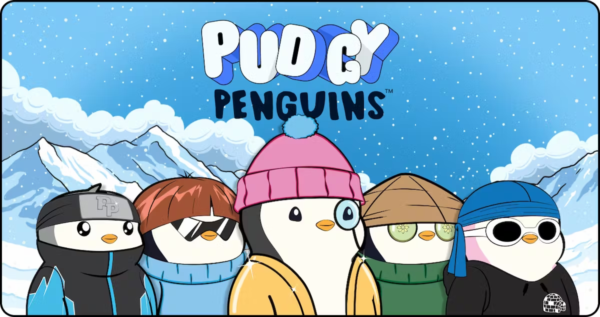 ý tưởng pudgy penguins