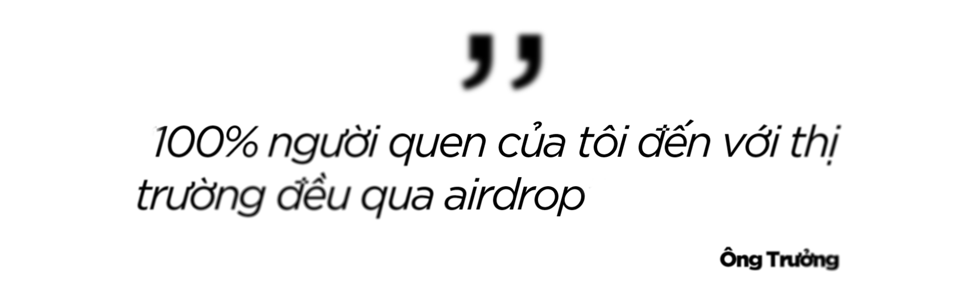 những người tham gia crypto bắt nguồn từ airdrop