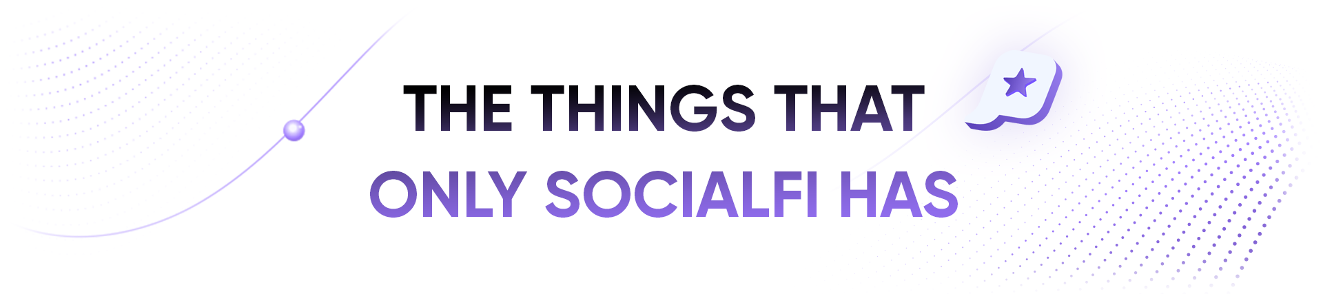 only socialfi has