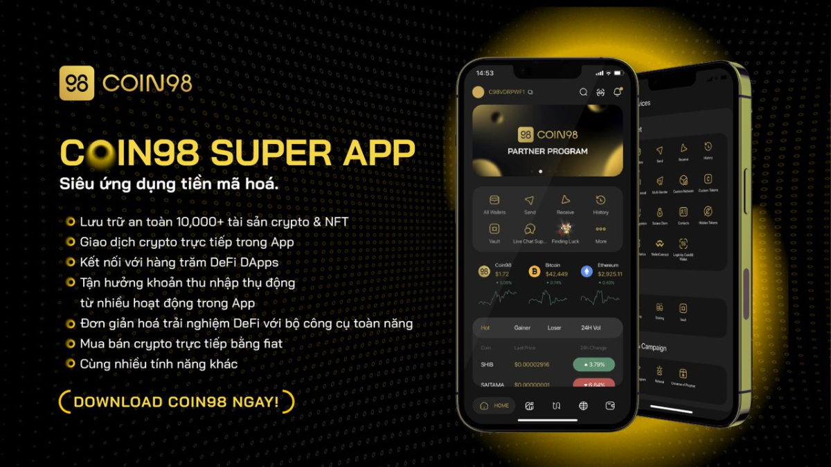 Ví Coin98 Super App