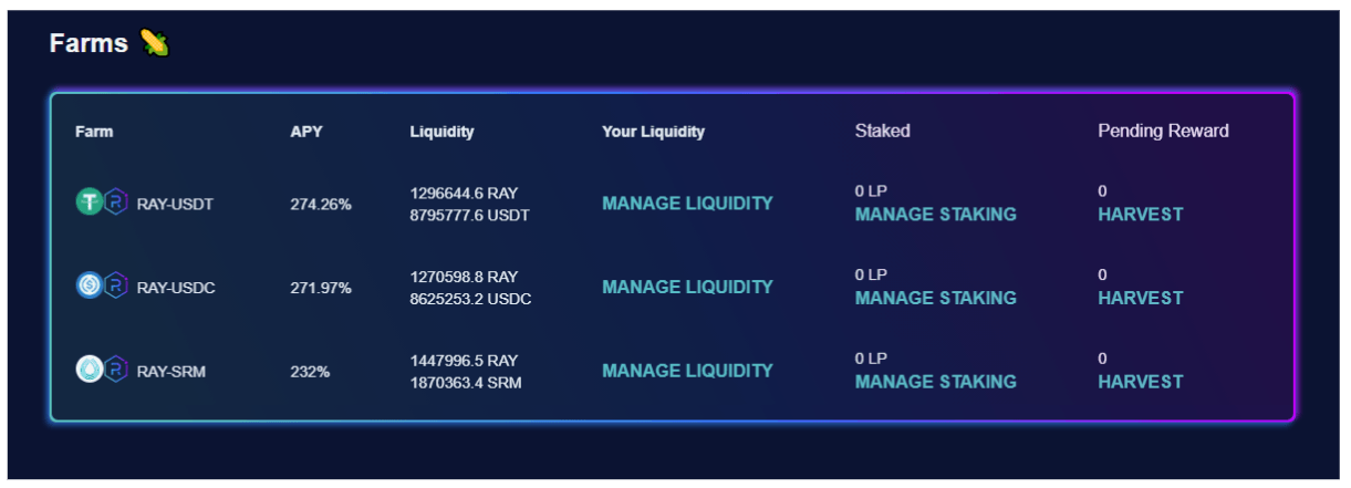 liquidity pool raydium