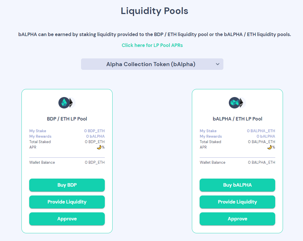 liquidity pools