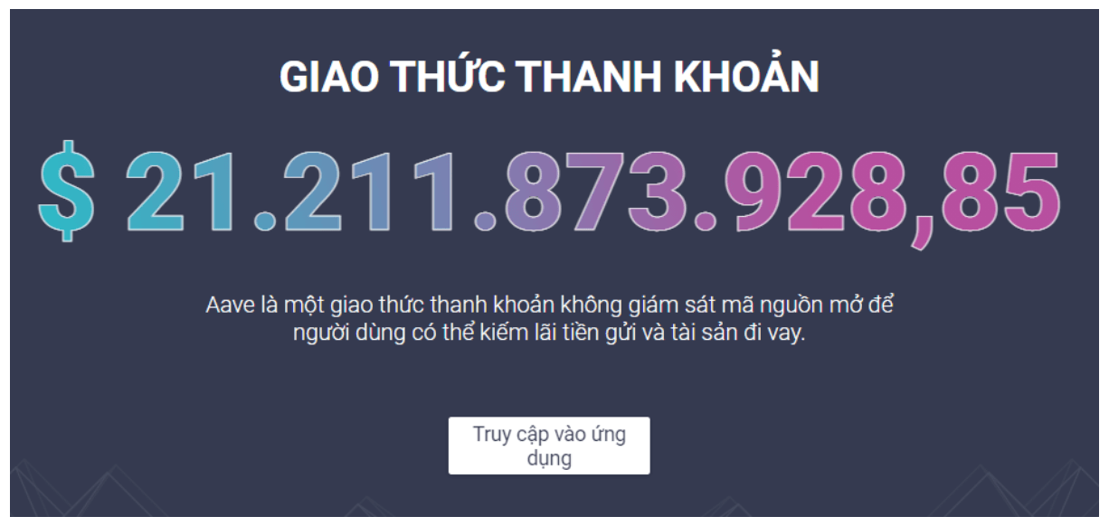 giao thức thanh khoản aave