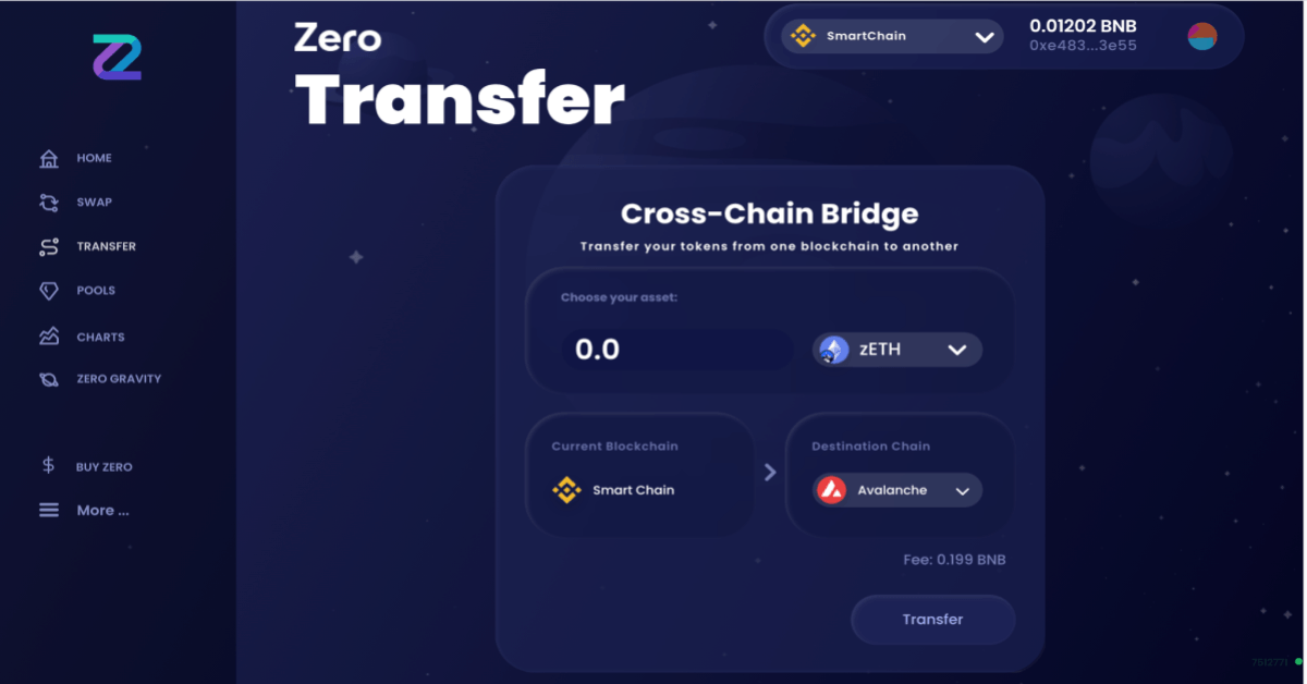 zero transfer