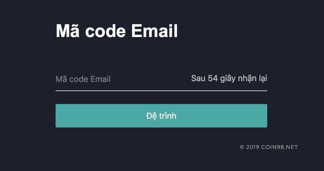 mã code email Bitmart