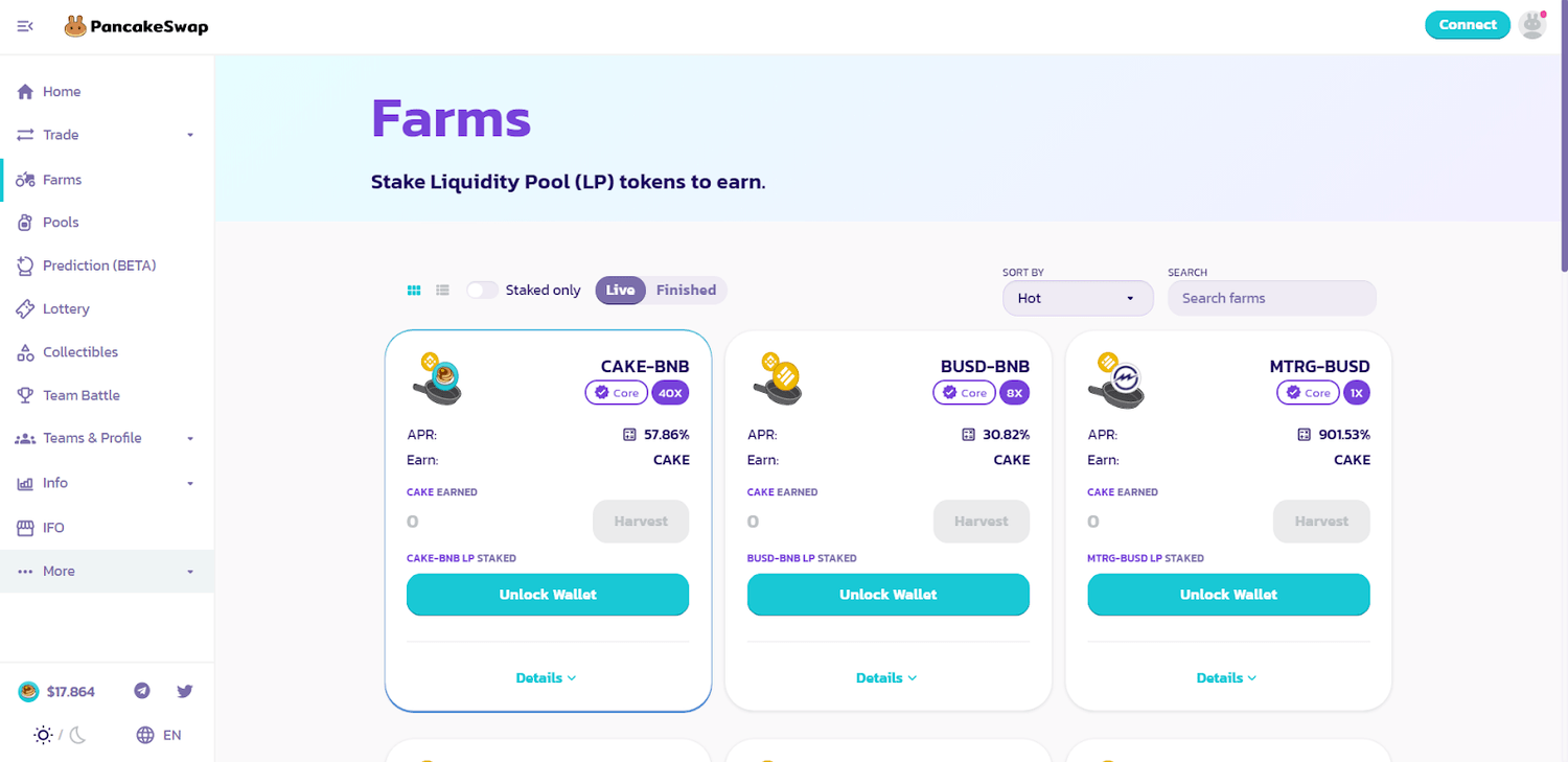 farming trên pancakeswap