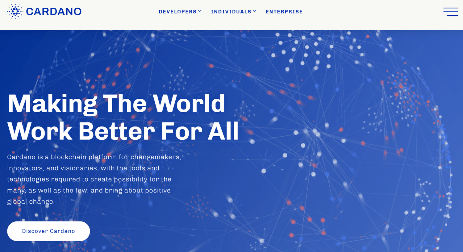 website của cardano