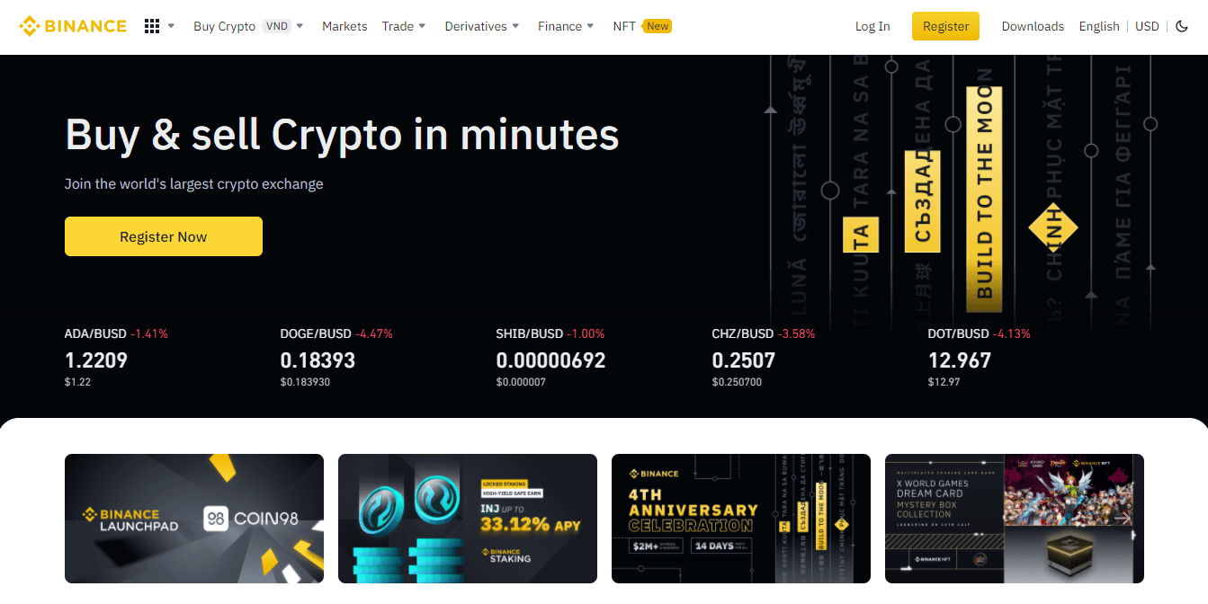 tìm hiểu về binance