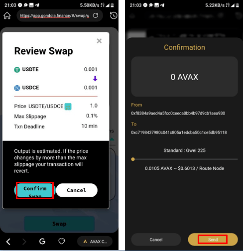 review swap