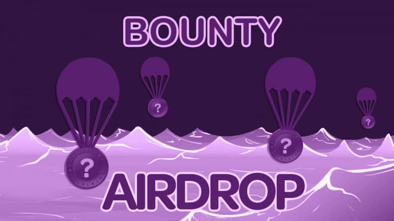 bounty và airdrop