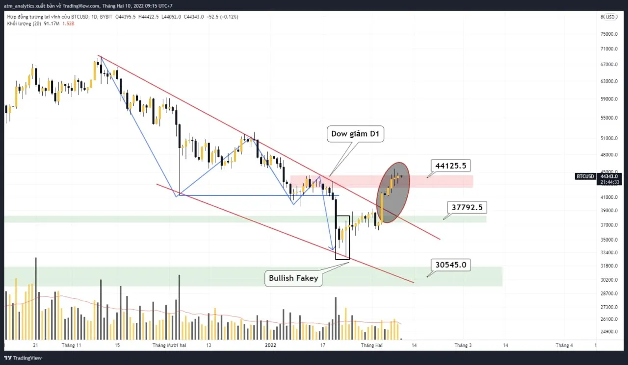 chart btc usdt khung d