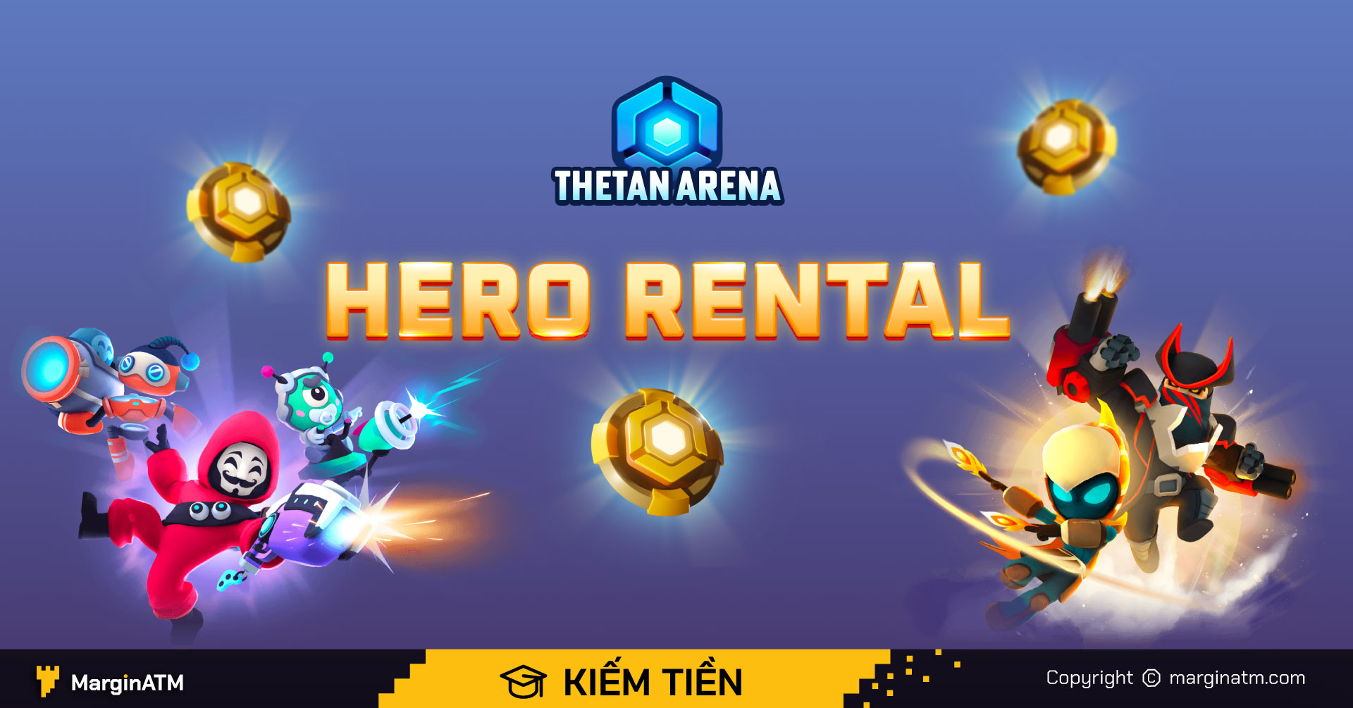 mua bán và thuê tướng thetan arena