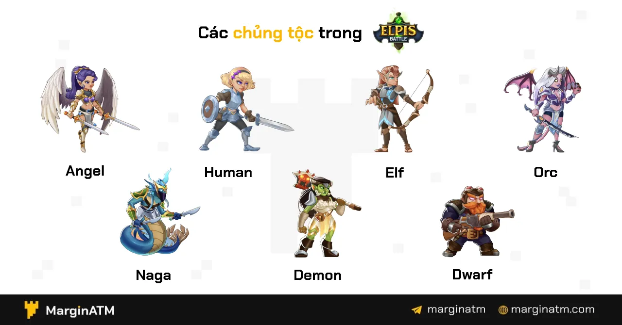 các chủng tộc elpis battle