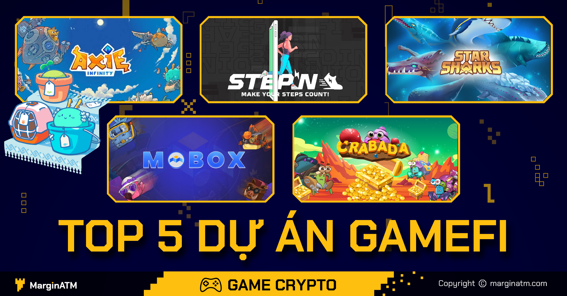 top 5 dự án gamefi