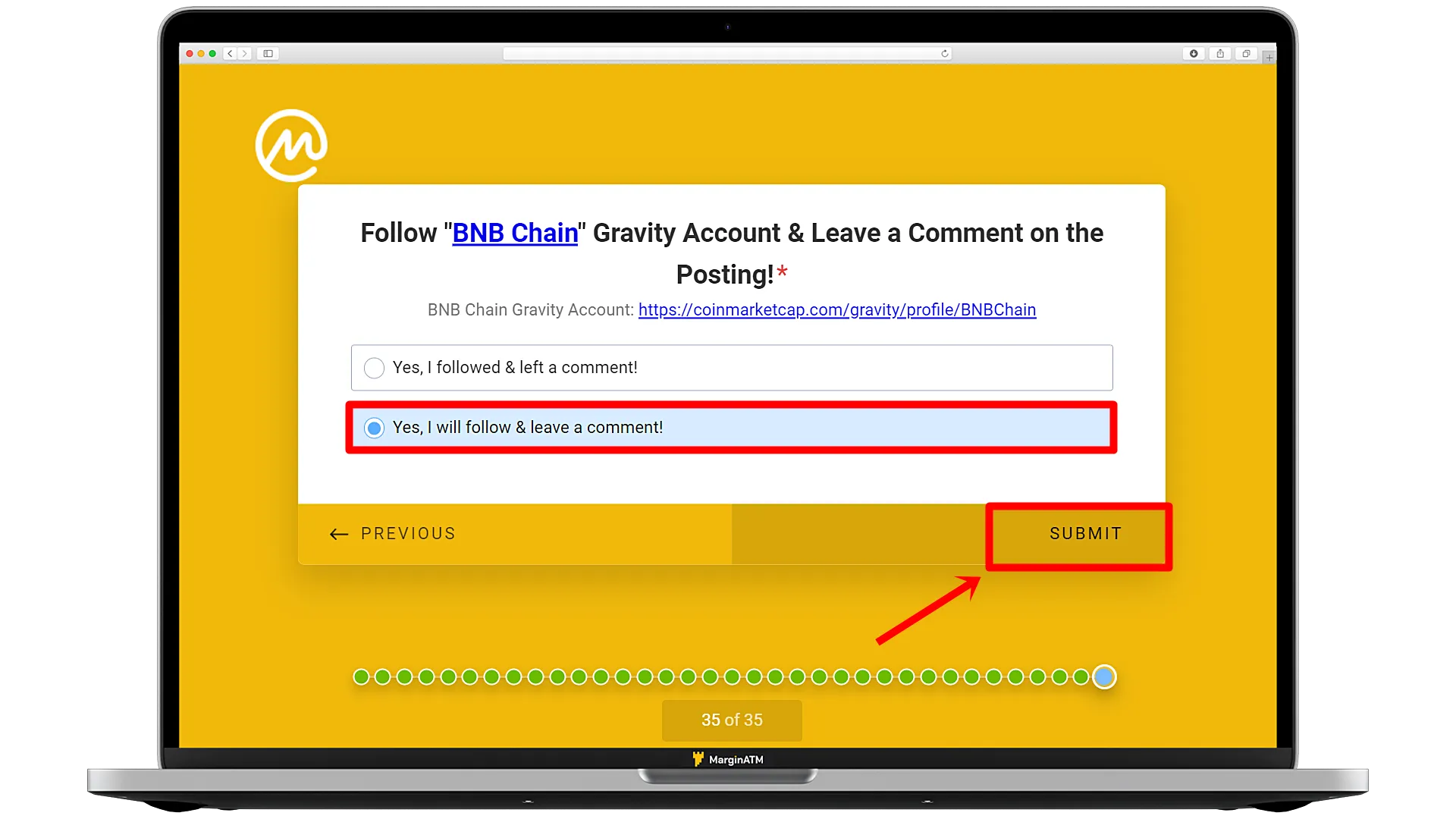 airdrop learn and earn cmc 11