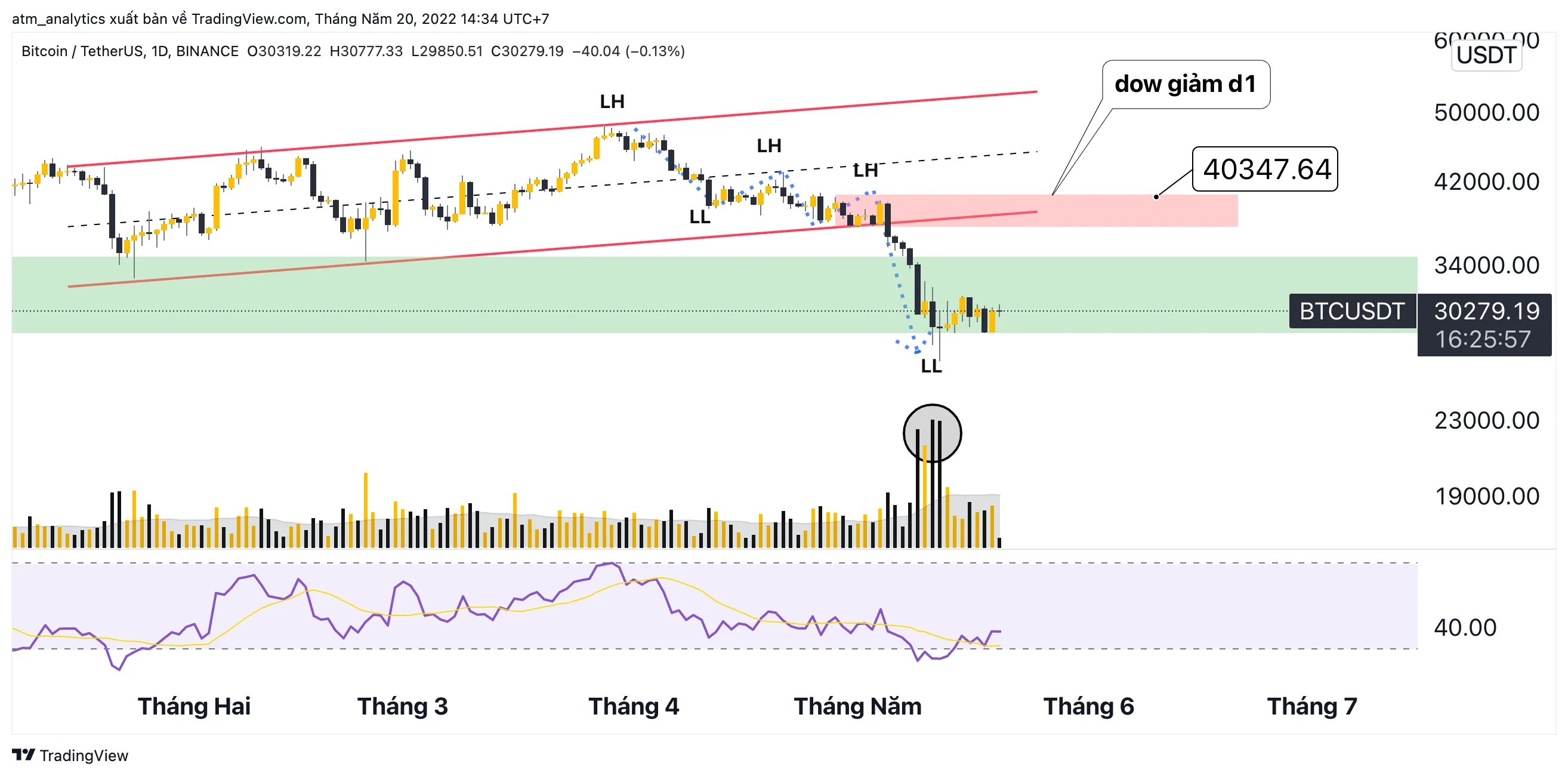 chart btc usd khung d