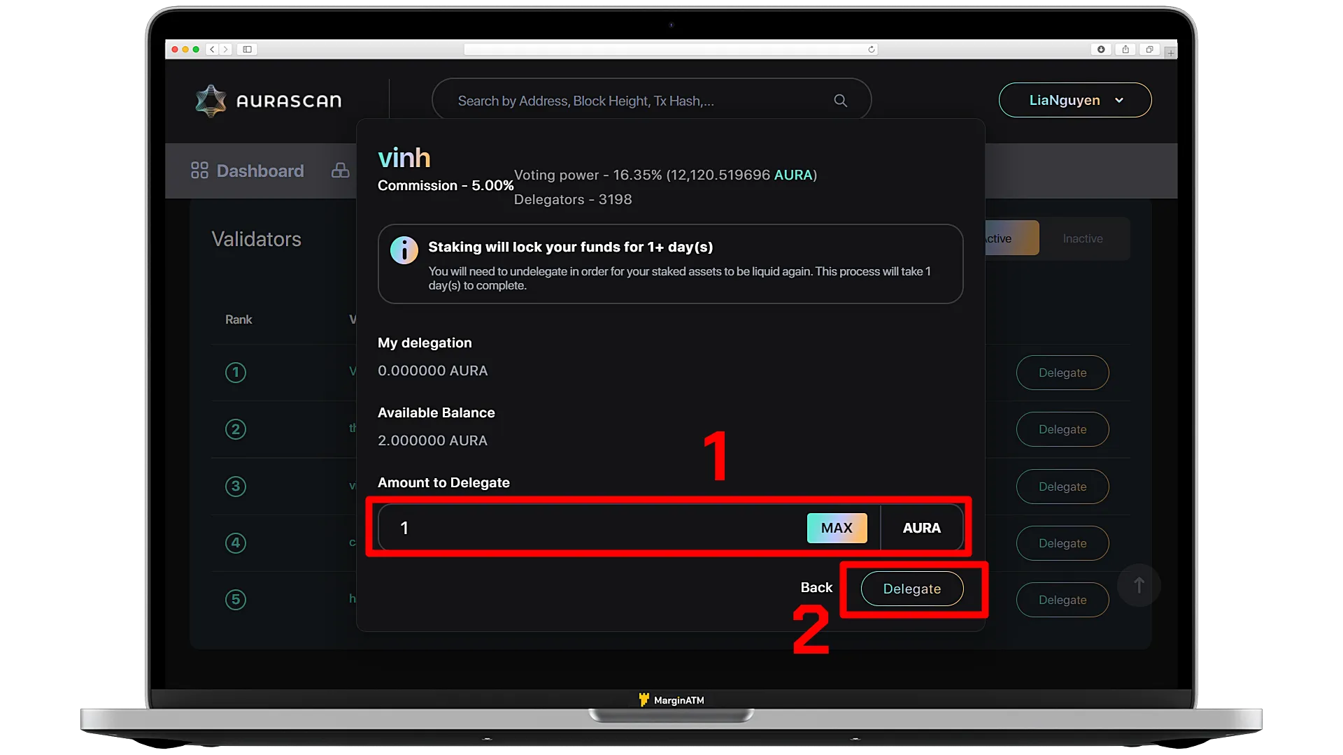 testnet aura network 6