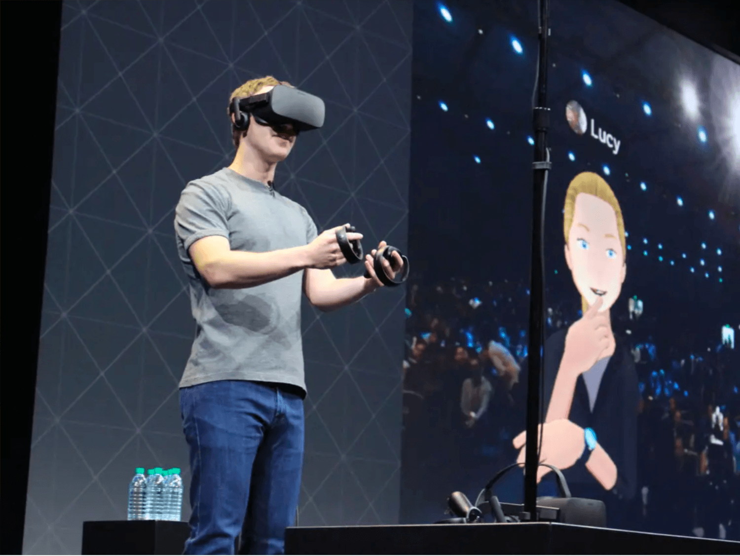 mark zuckerberg vr headset