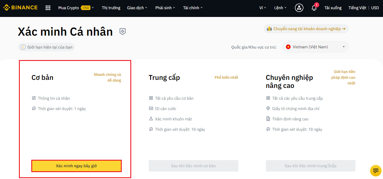 bảo mật 2fa binance 9