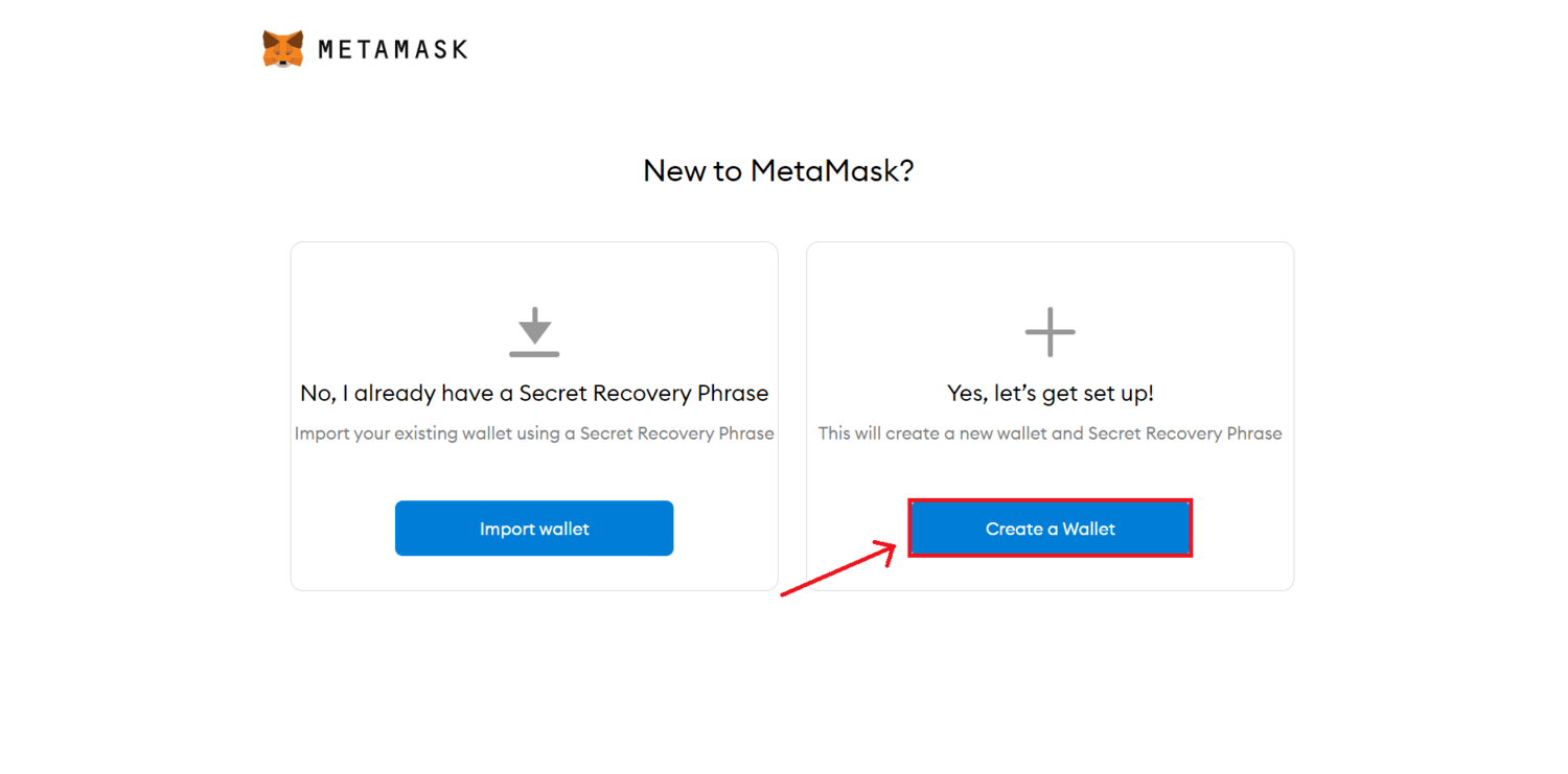 tạo ví metamask mới