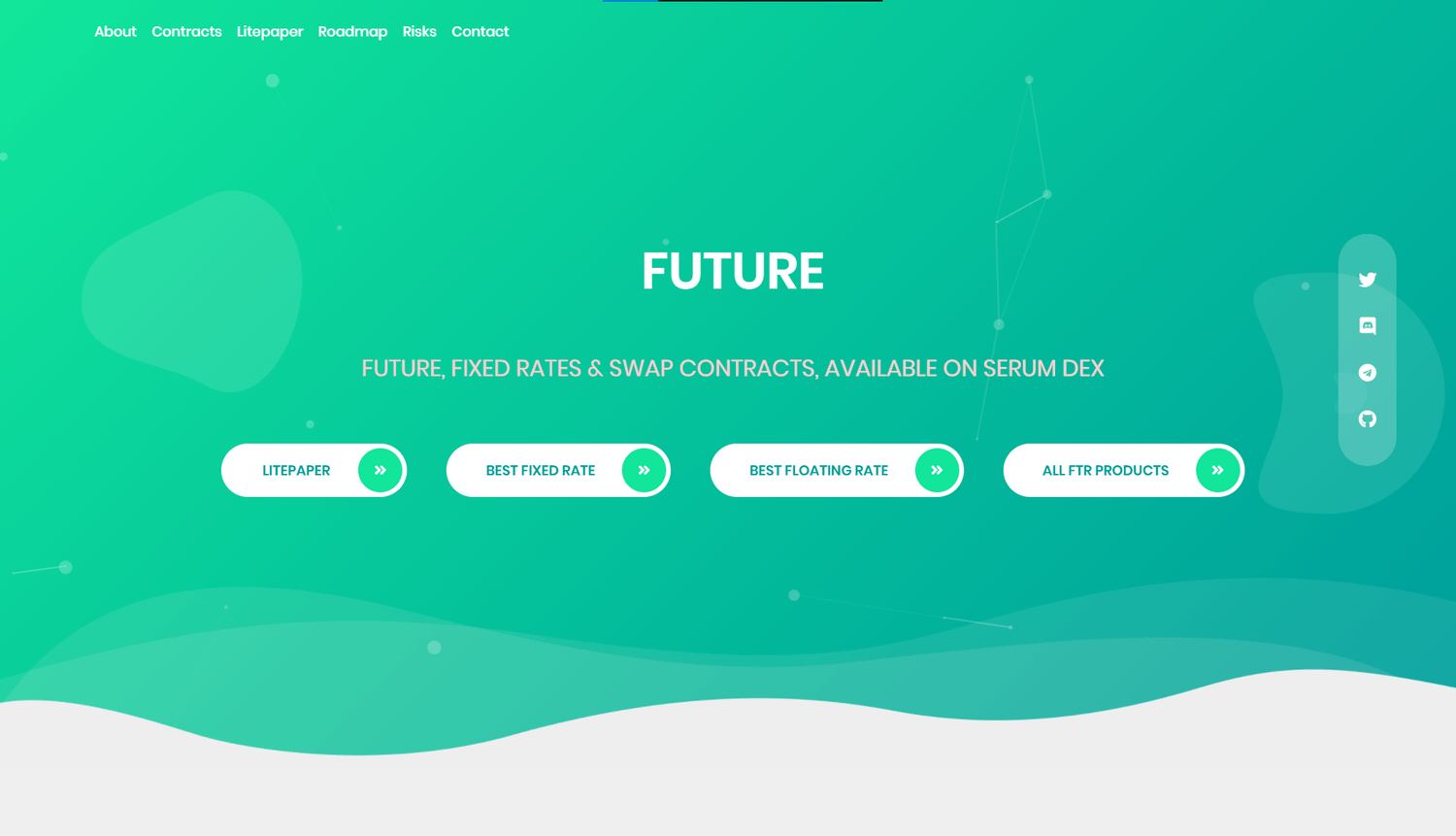 Giao diện website Future Finance