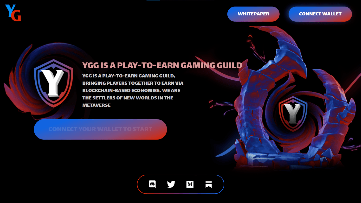 website yield guild games