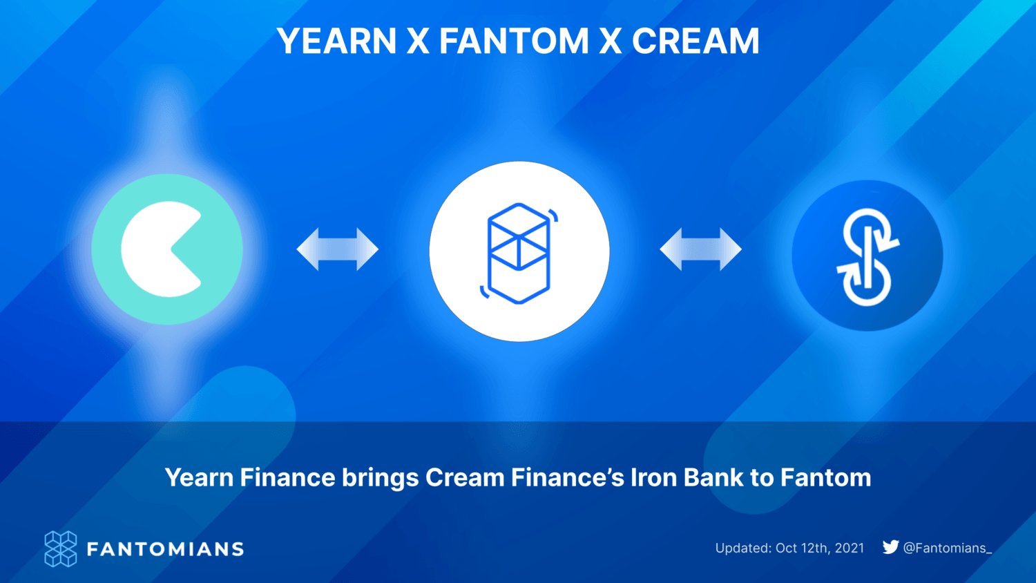 Yearn Finance và Cream Finance triển khai Iron Bank trên Fantom